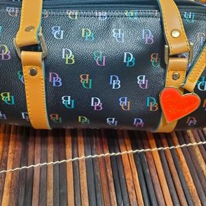 Beautiful multicolored Dooney and Bourke Bucket